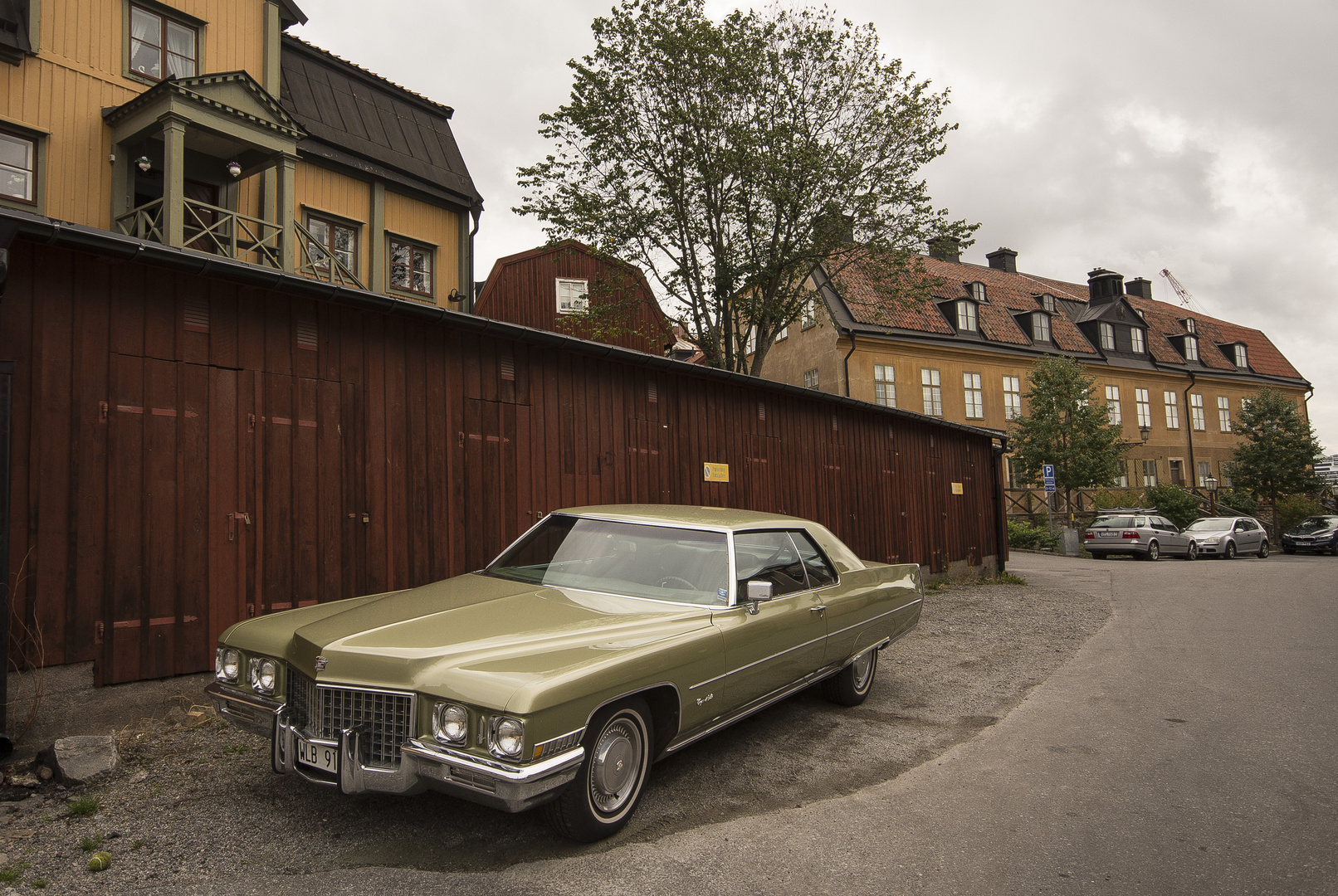 Stockholm - Djurgarden - Abandoned Street Behind Gröna Lund