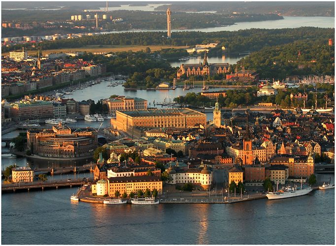 Stockholm from above