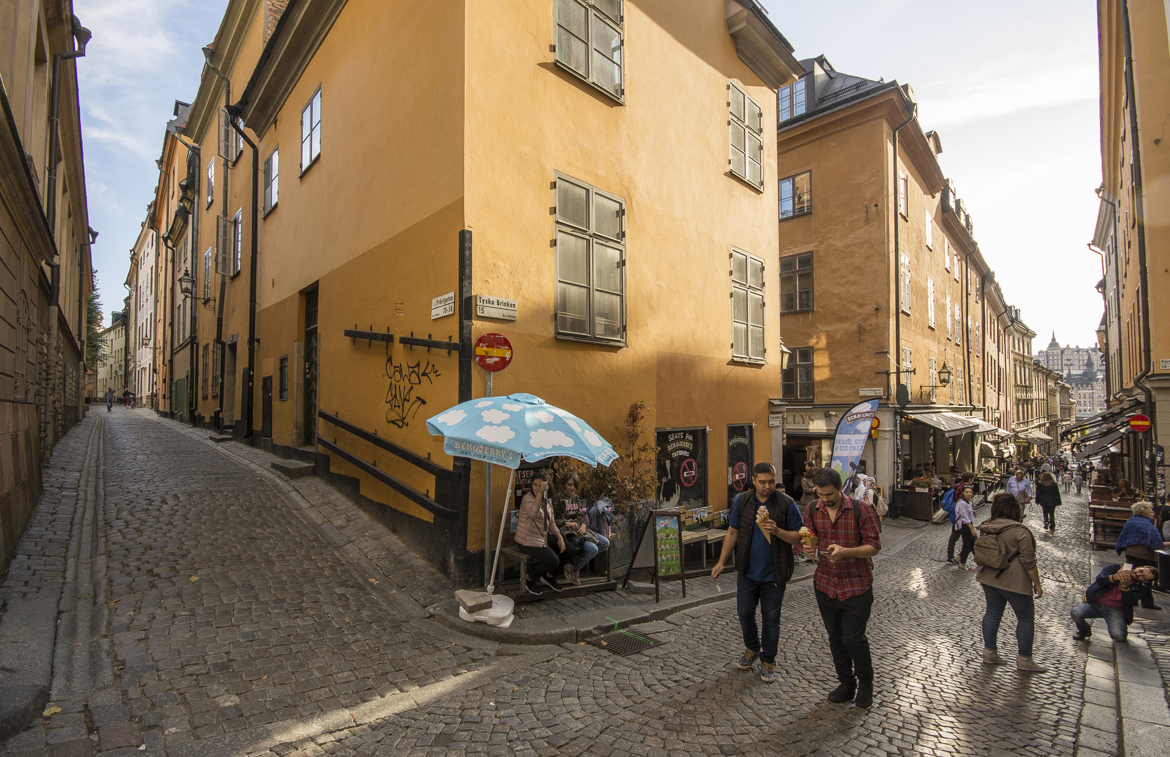 Stockholm - Gambla Stan - Tyska brinken - Prastgatan