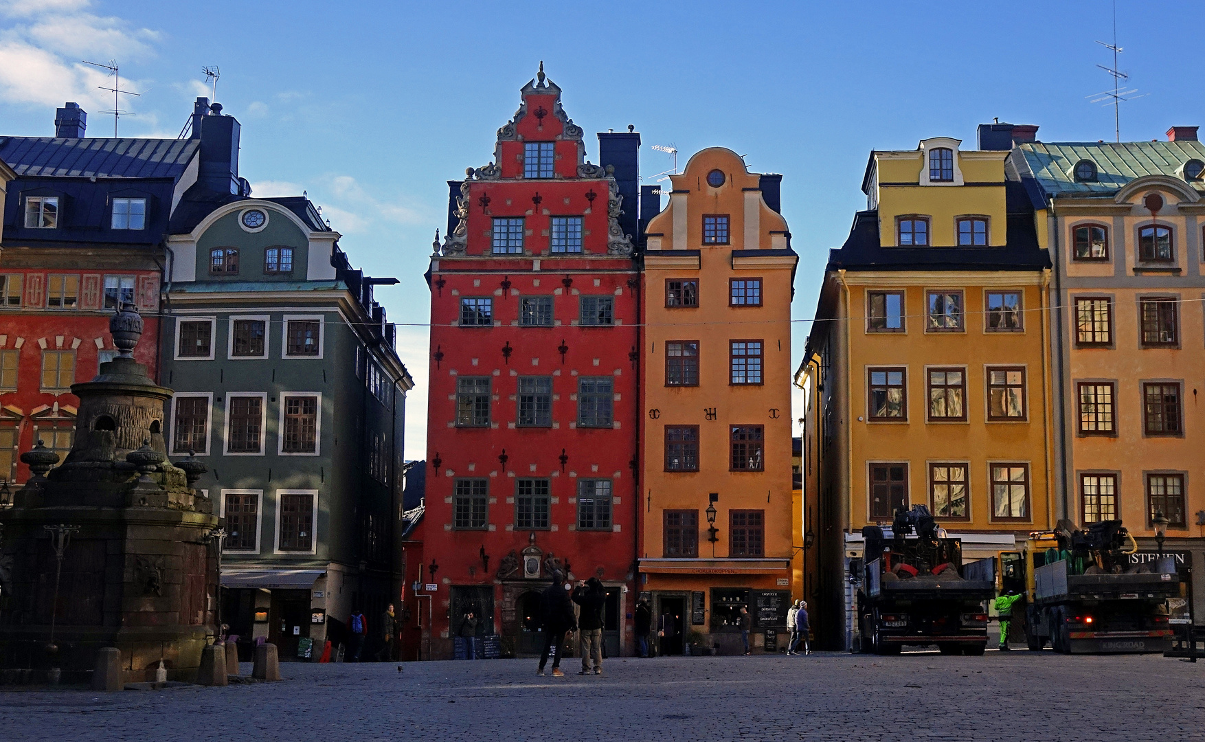 Stockholm, Häuser am Stortorget