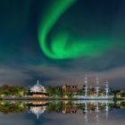 Stockholm Hafen AF Chapman vor Skeppsholmen Nordlicht