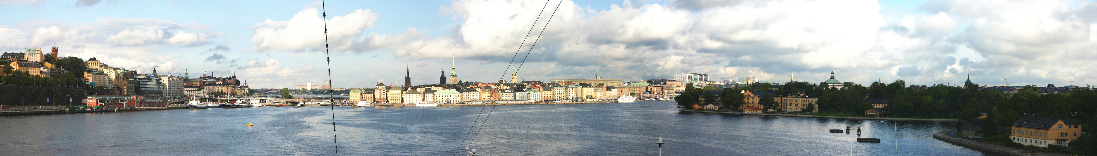 Stockholm Hafeneinfahrt 2006