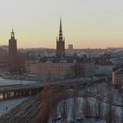 Stockholm im Abendlicht