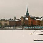 Stockholm im Nebel