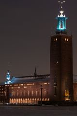 Stockholm im Winter - Stadshuset