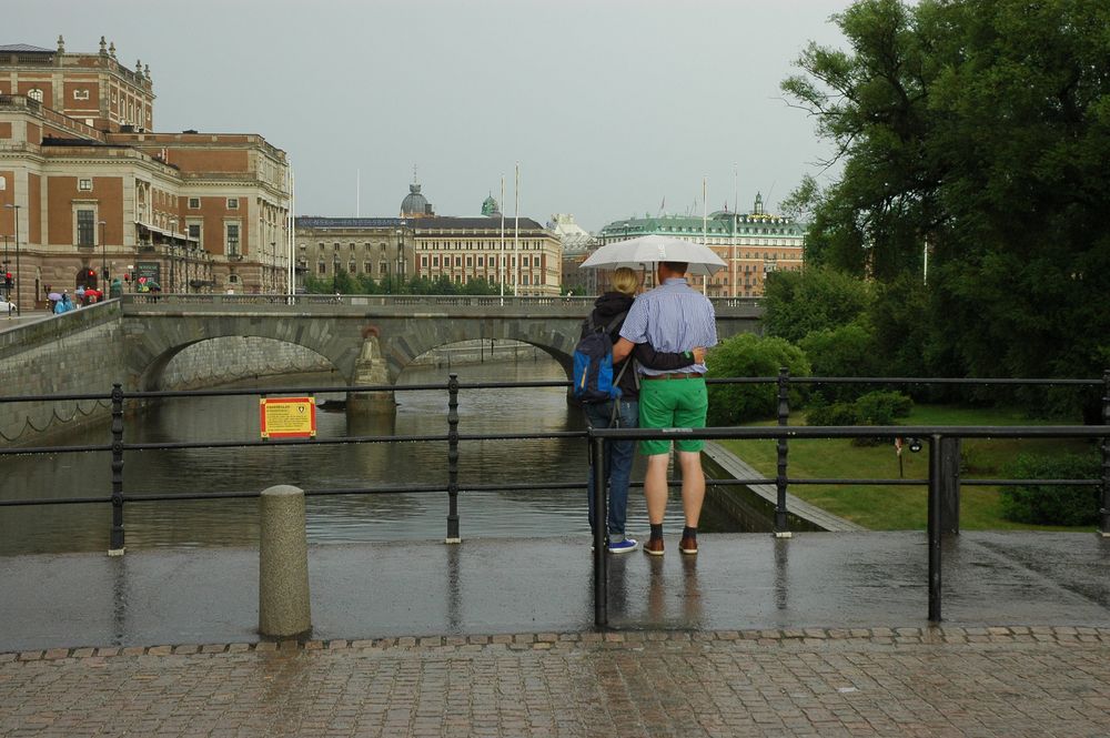 Stockholm - it rains