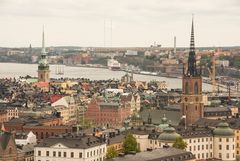 Stockholm - Kungsholmen - View from Town Hall Tower - View on Gambla Stan - 03