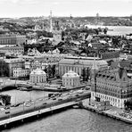 Stockholm mit Gamla Stan und Reichstag. Schweden