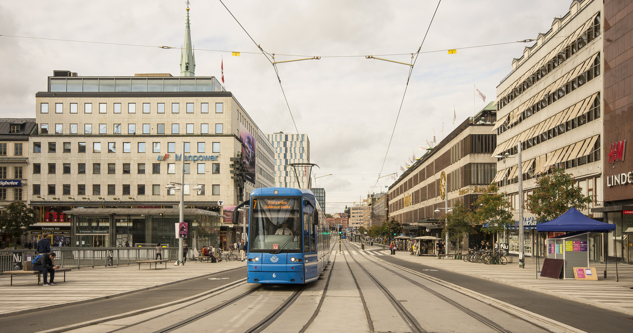 Stockholm - Norrmalm - Sergels Torg - Klarabergsgatan