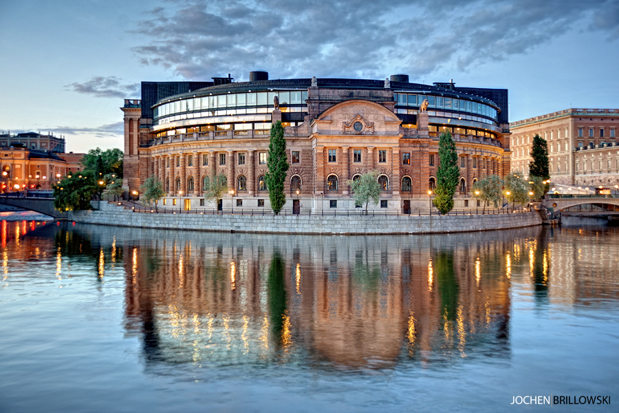 Stockholm - Reichstagsgebäude