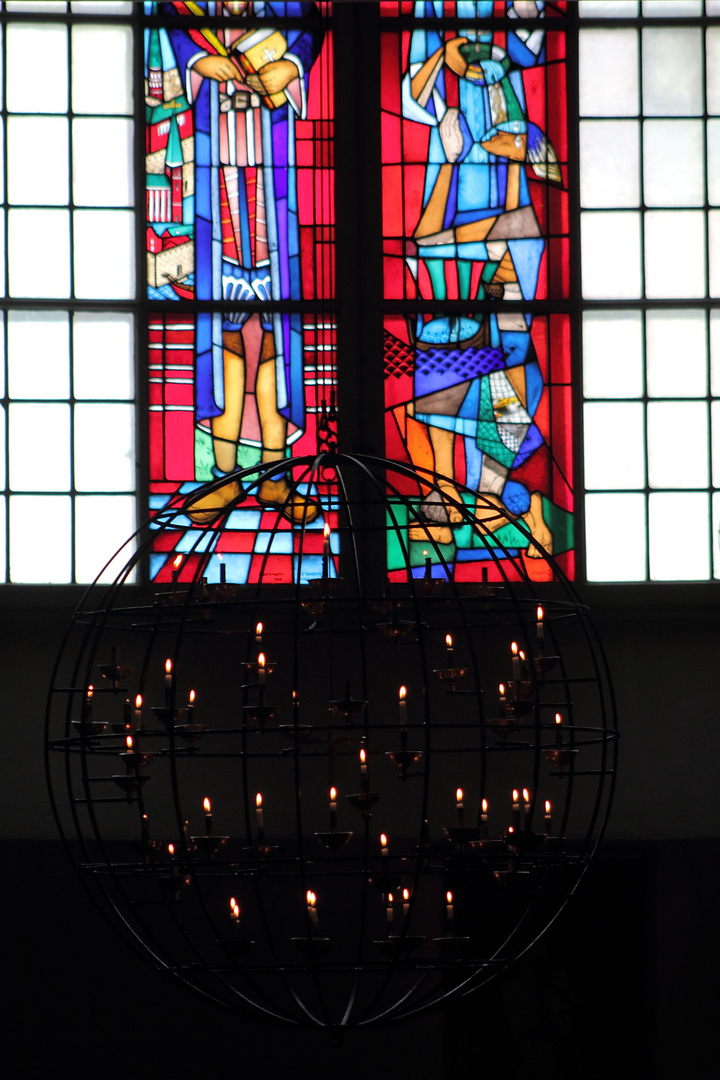 Stockholm, Storkyrkan Kirche, Detail Fenster
