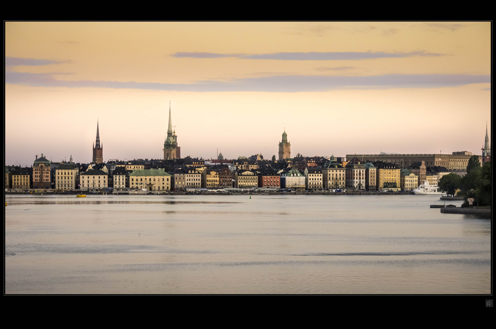 Stockholm vor Sonnenaufgang