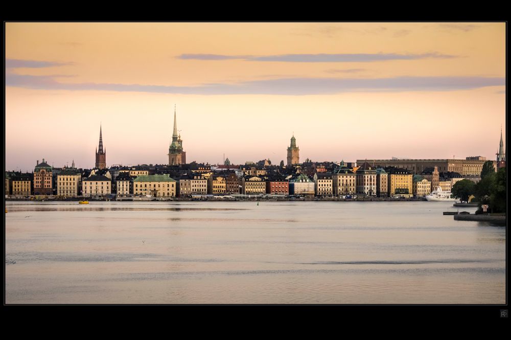 Stockholm vor Sonnenaufgang