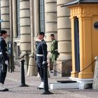 Stockholm - Wachwechsel am Königlichen Schloss 