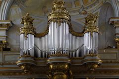 Stockholmer Ansichten, die Orgel der Schloßkapelle