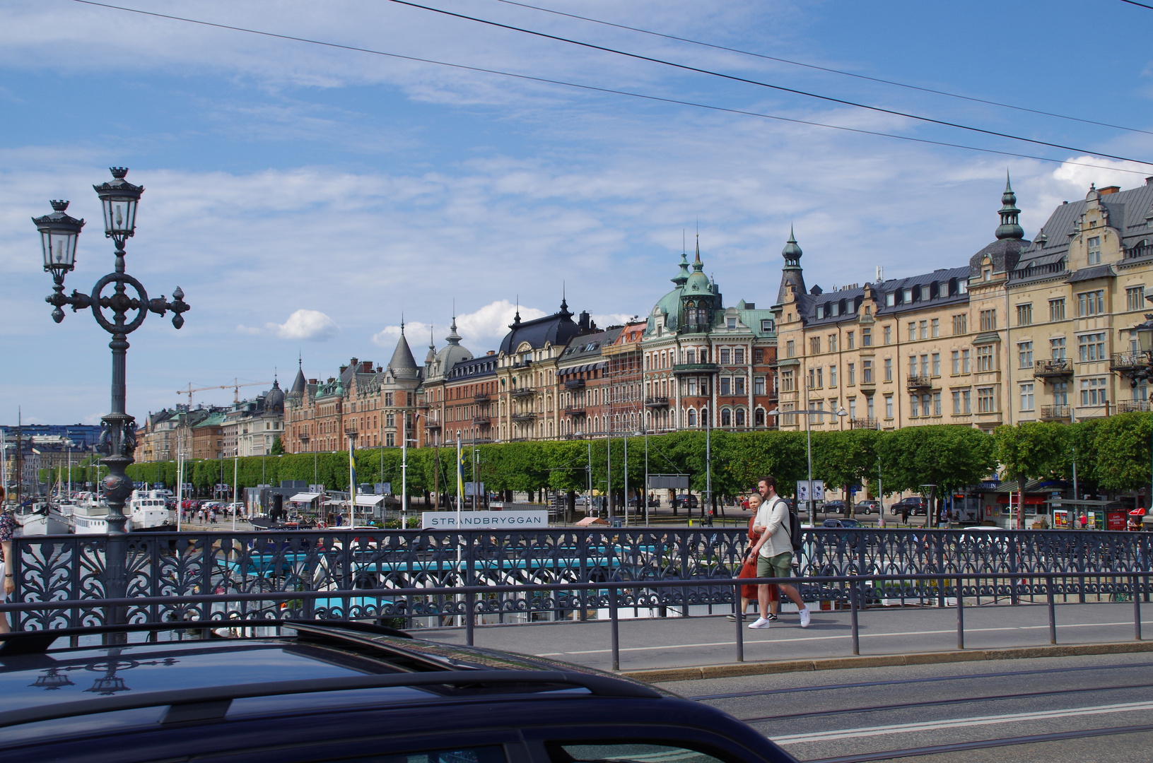 Stockholmer Ansichten Strandbryggan