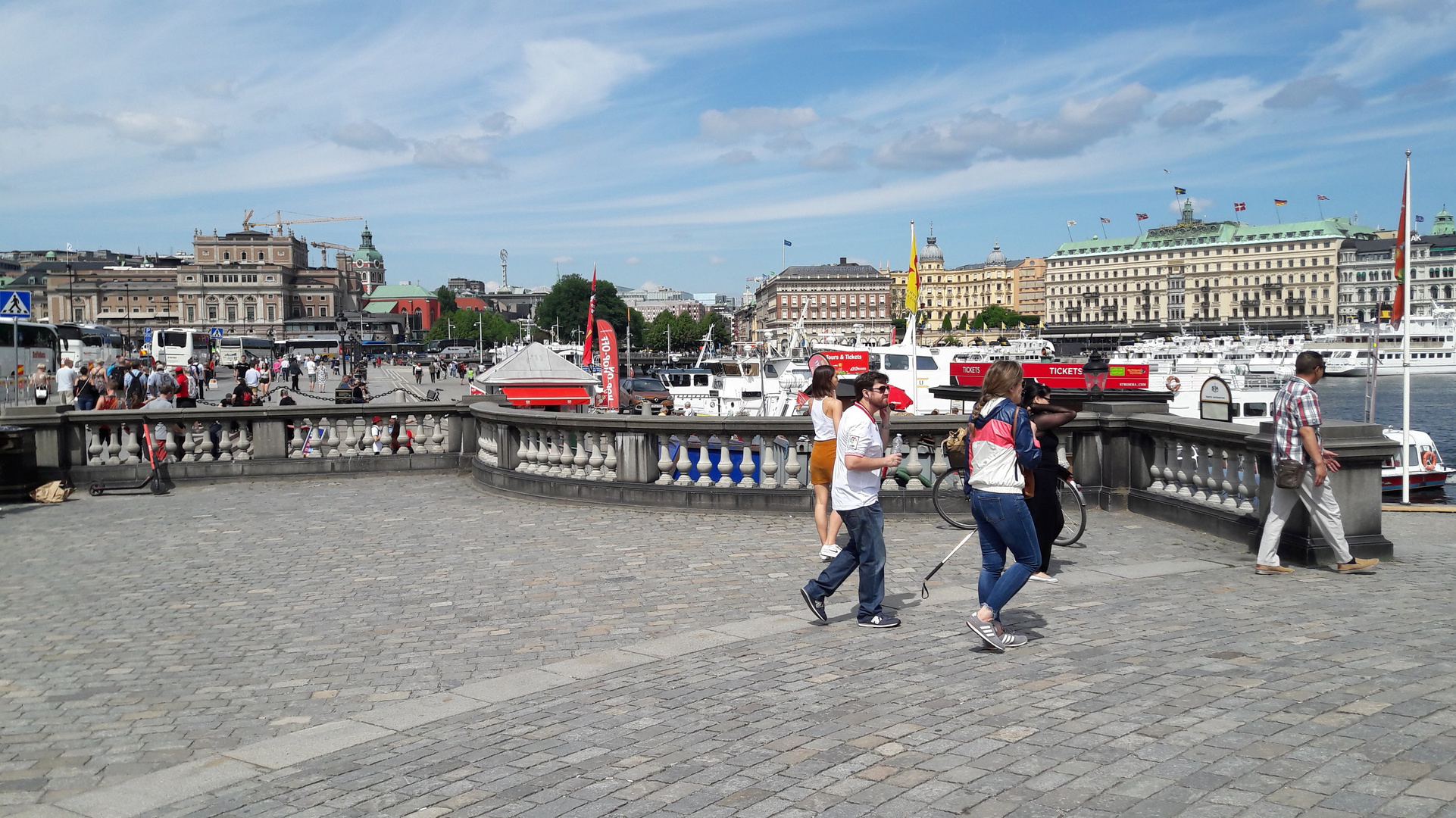 Stockholmer Ansichten über das Wasser