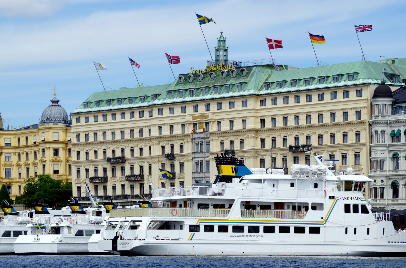 Stockholmer Ansichten vom Wasser aus (3)