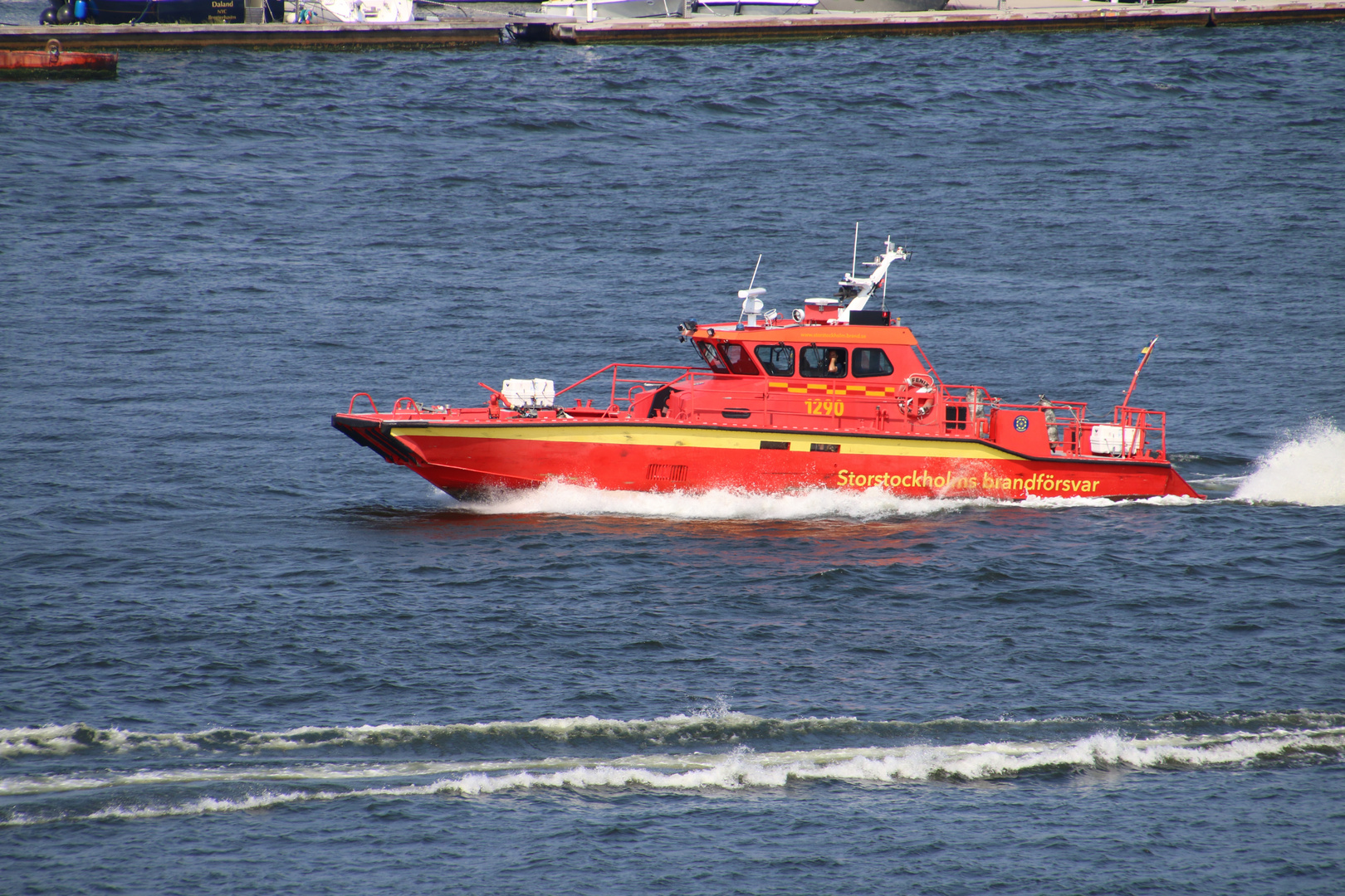 Stockholmer  Feuerwehr für Wasserwege