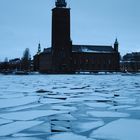 Stockholmer Stadhuis Spiegelung