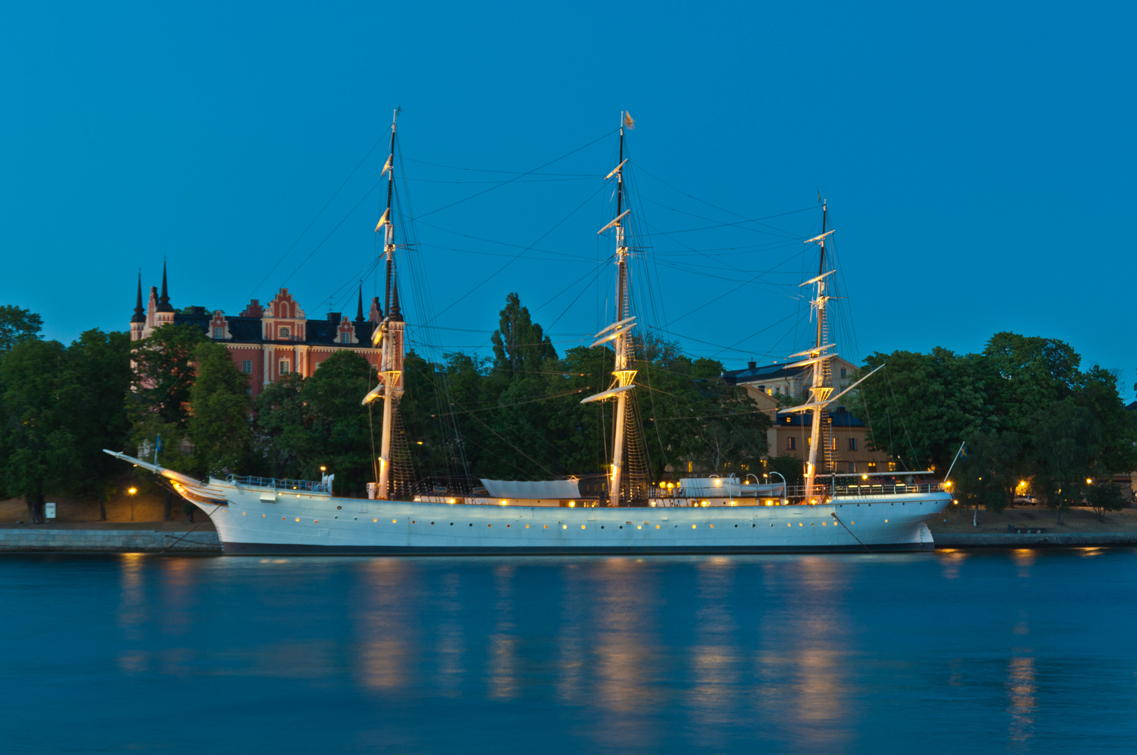 Stockholms schwimmende Jugendherberge