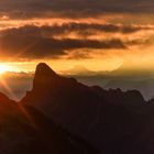 Stockhorn bei Sonnenaufgang