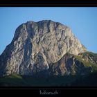 Stockhorn im Abendlicht