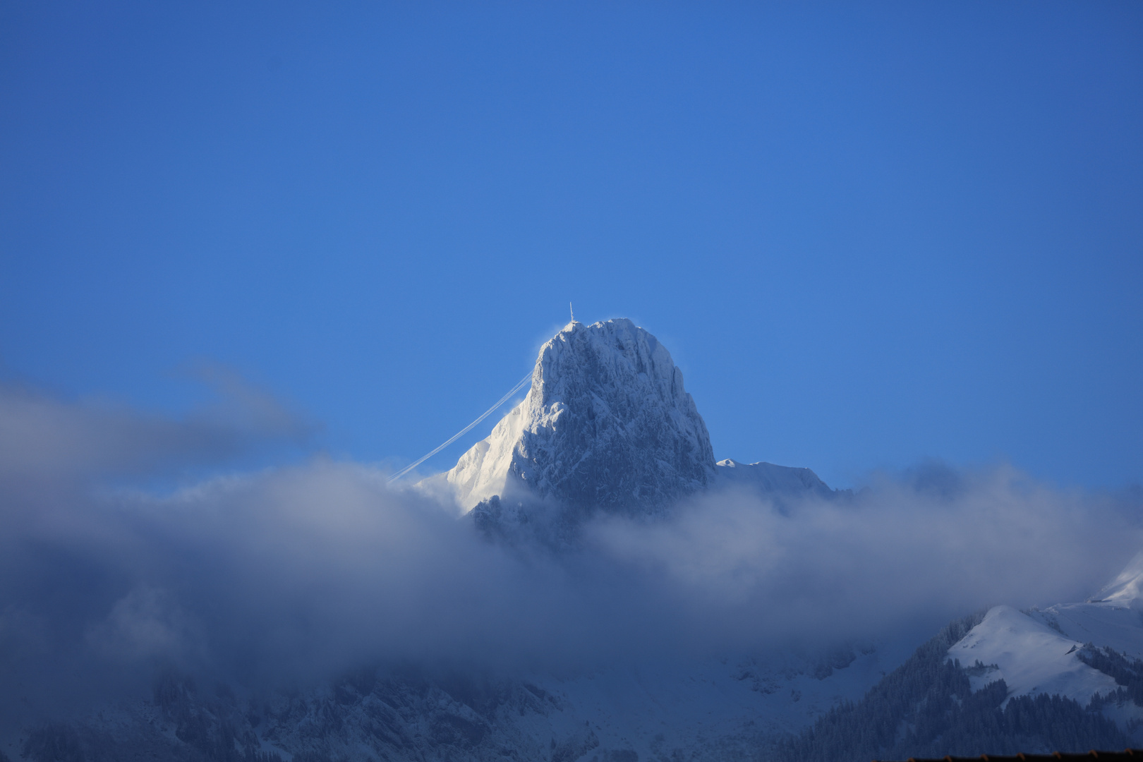 Stockhorn im Winter