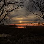 Stockweiher Sonnenuntergang