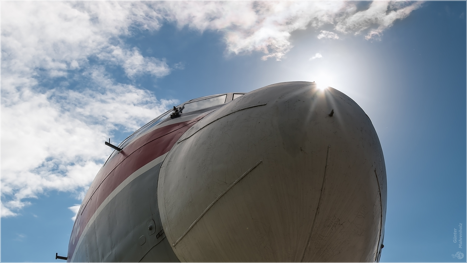 Stölln, Flugzeugnase ...