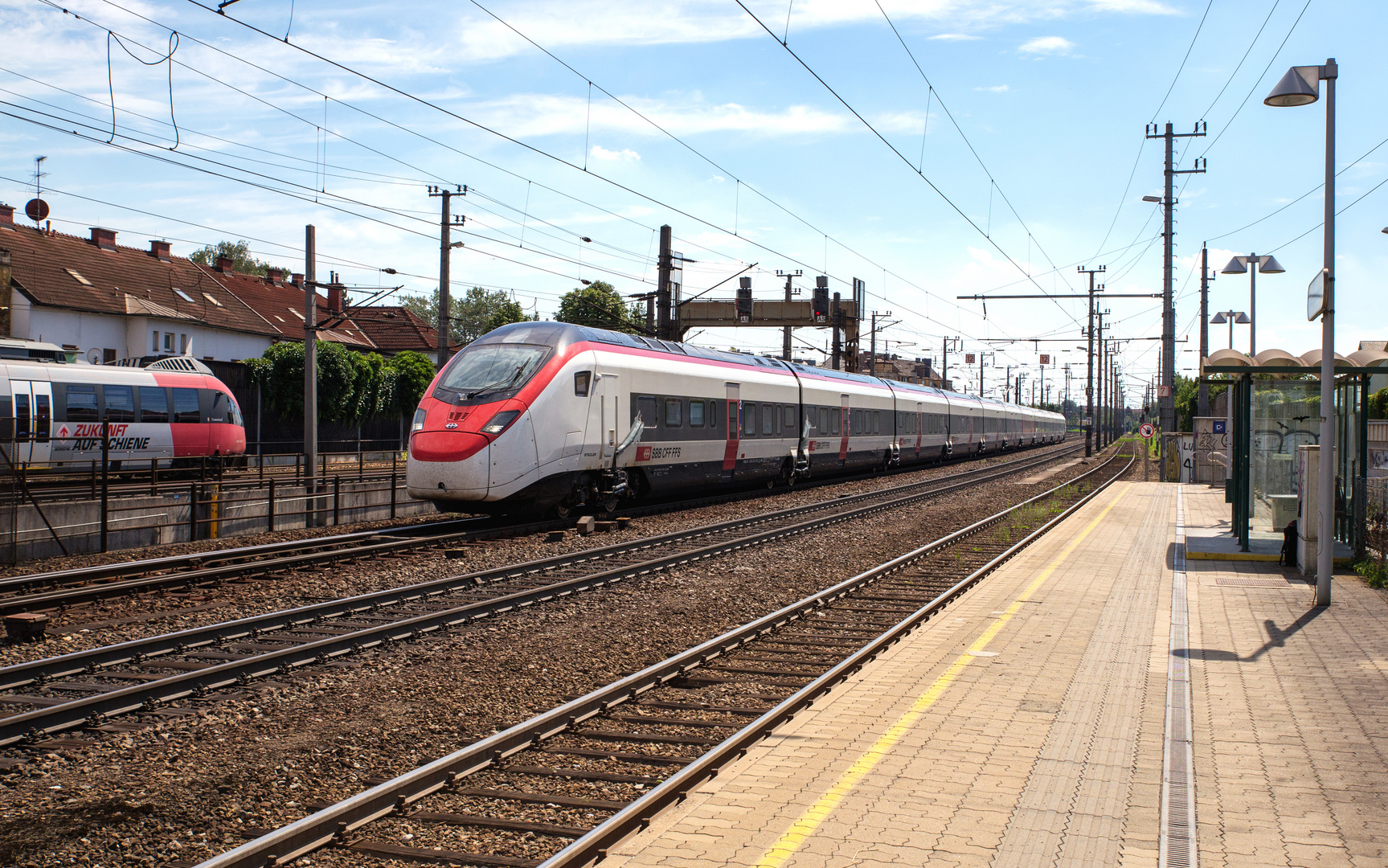 Störstrommessfahrten auf der Westbahnstrecke