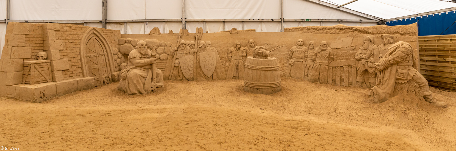 Störtebeker- Sandskulpturenfestival Rügen Binz 2019 (2)