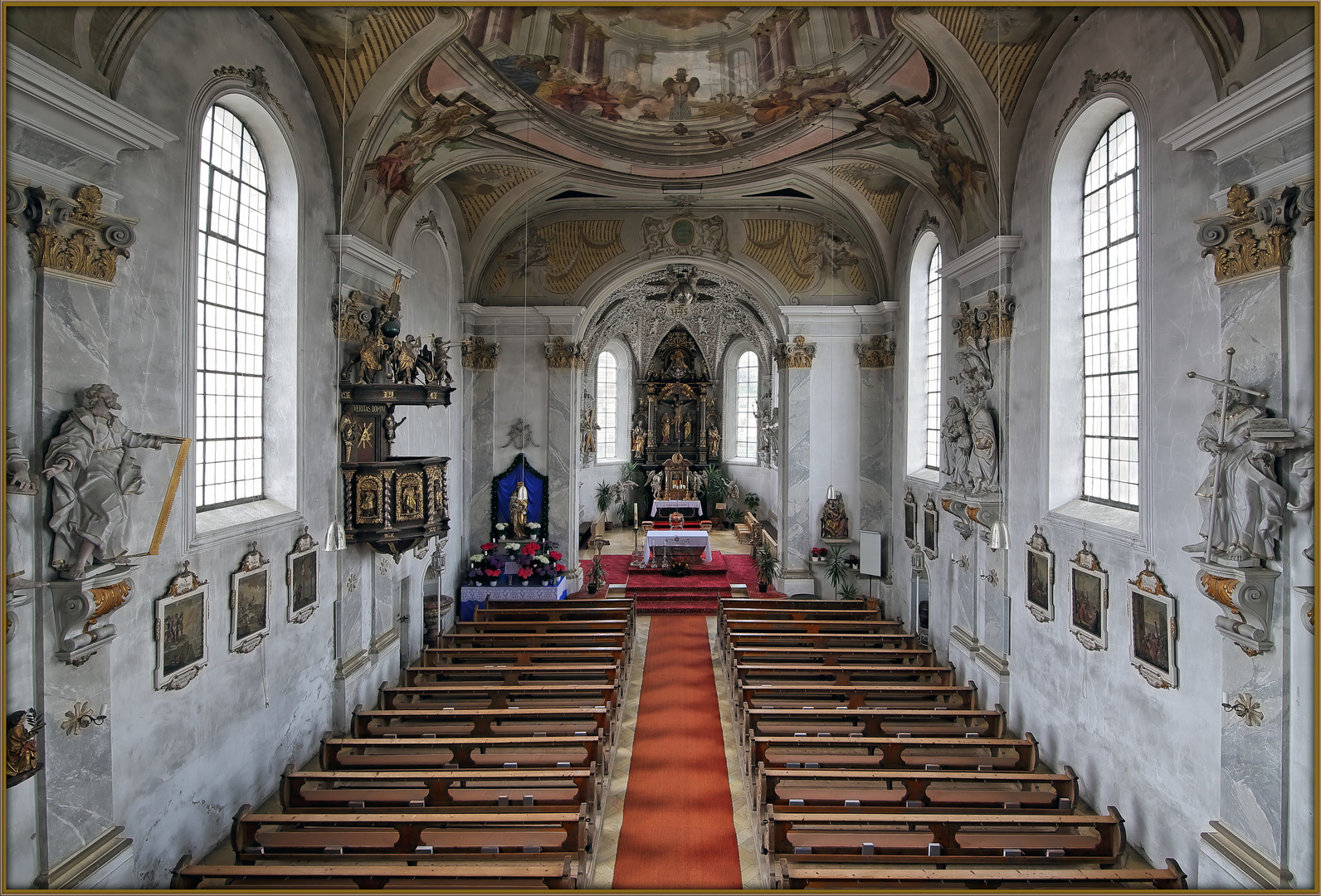 Stötten am Auerberg - Pfarrkirche St. Peter und Paul 