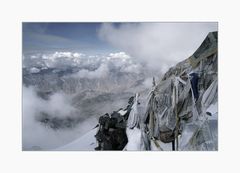 Stok Kangri, 6120 m, Gebetsfahnen, Ladakh