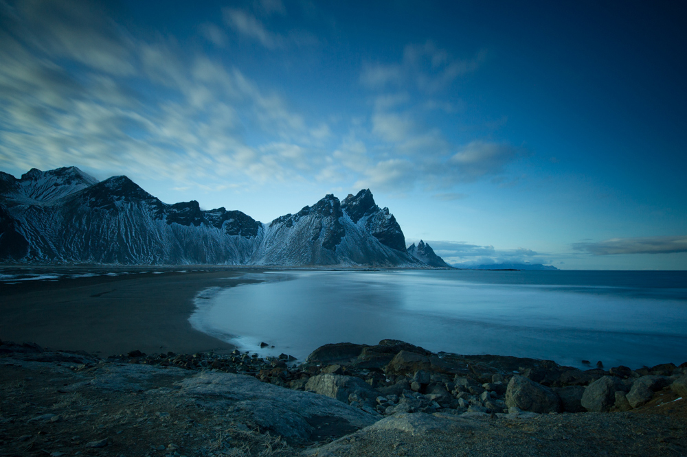 Stokksnes, Blick auf Vestrahorn