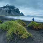 Stokksnes in der Nacht