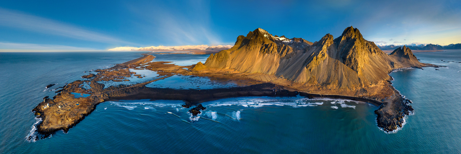 [ stokksnes von oben ]