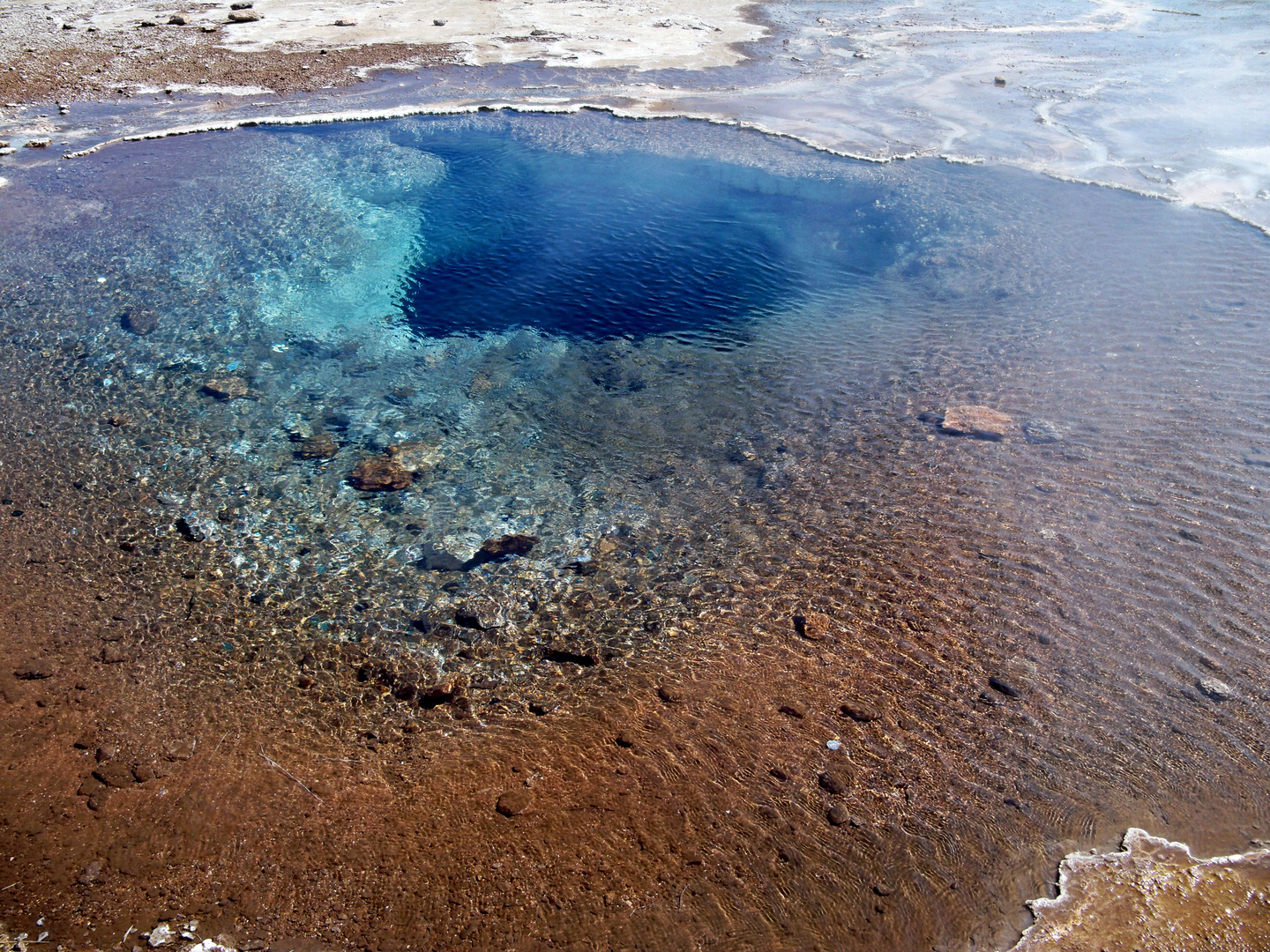 Stokkur in Iceland ..