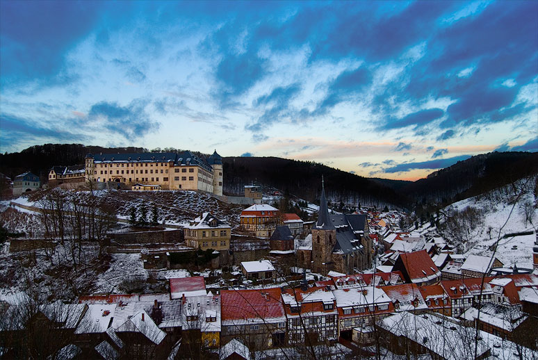 Stolberg im Winter