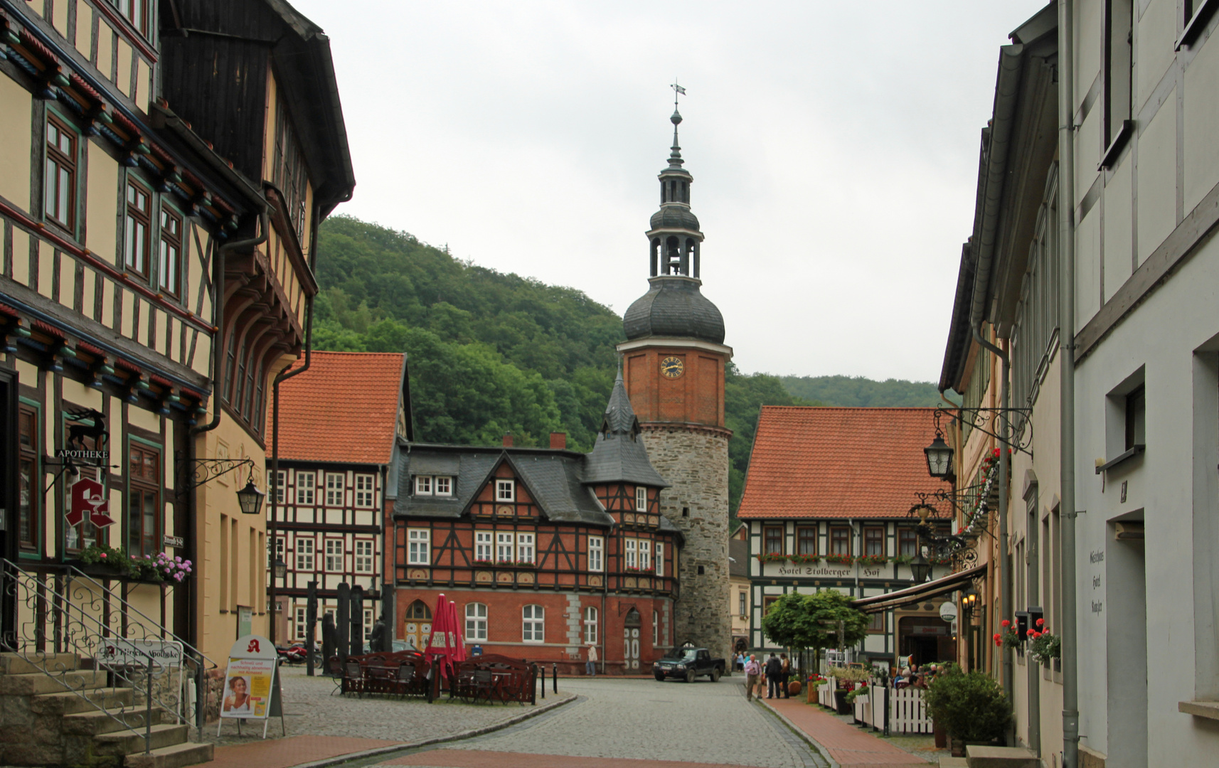 Stolberg, Südharz: Stadttor im Turm