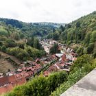 Stolberg (Südharz) - vom Schloss-Vorplatz gesehen