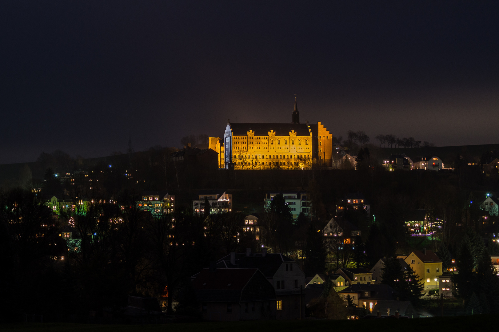 Stollberg (Erzgebirge), Schloss Hoheneck im Advent II