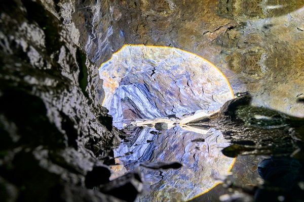 Stollen "Blauer Löw" im Höllental