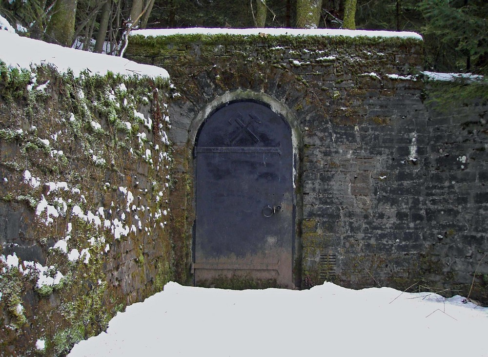 Stolleneingang der Grube Wildermann in Hilchenbach-Müsen