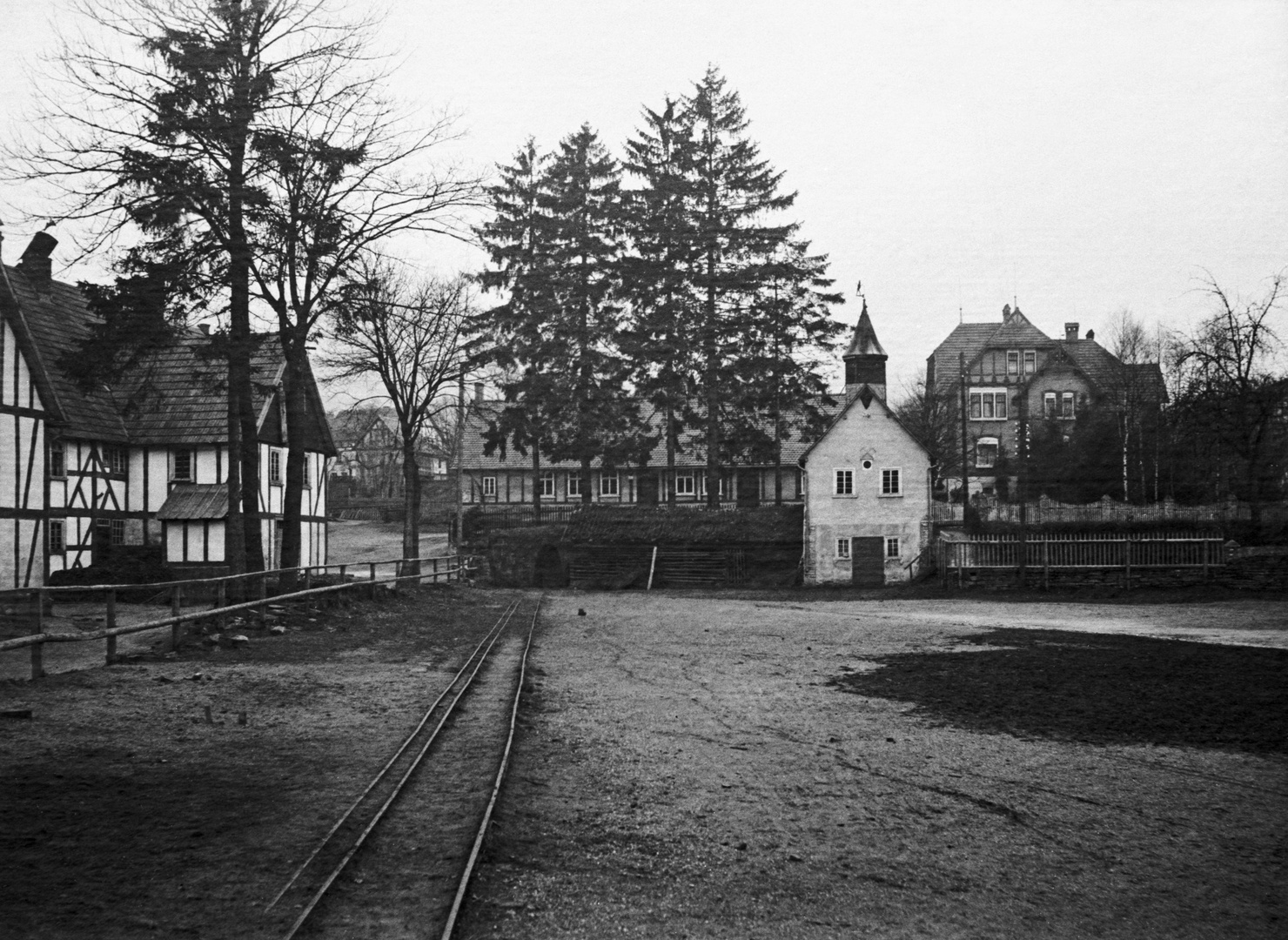 Stollenhalde der Grube Stahlberg in Müsen (heute Hilchenbach-Müsen)