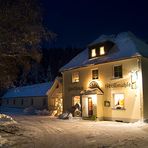 Stollmühle in der Winternacht