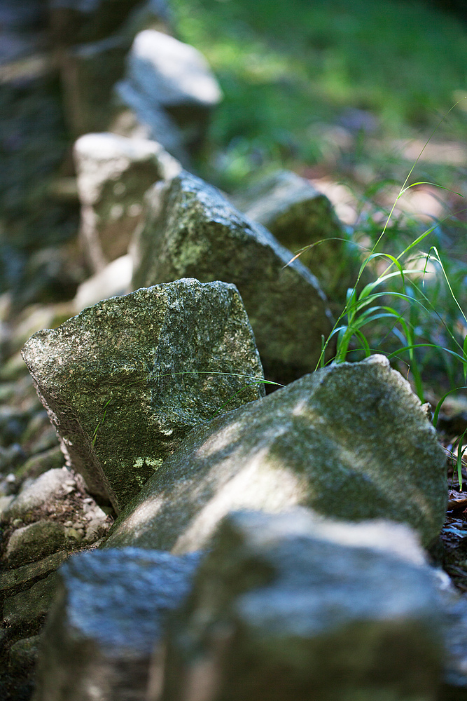 stolpern über'n spitzen Stein