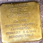 Stolperstein für Josephine Schneider (1906-1942) ..