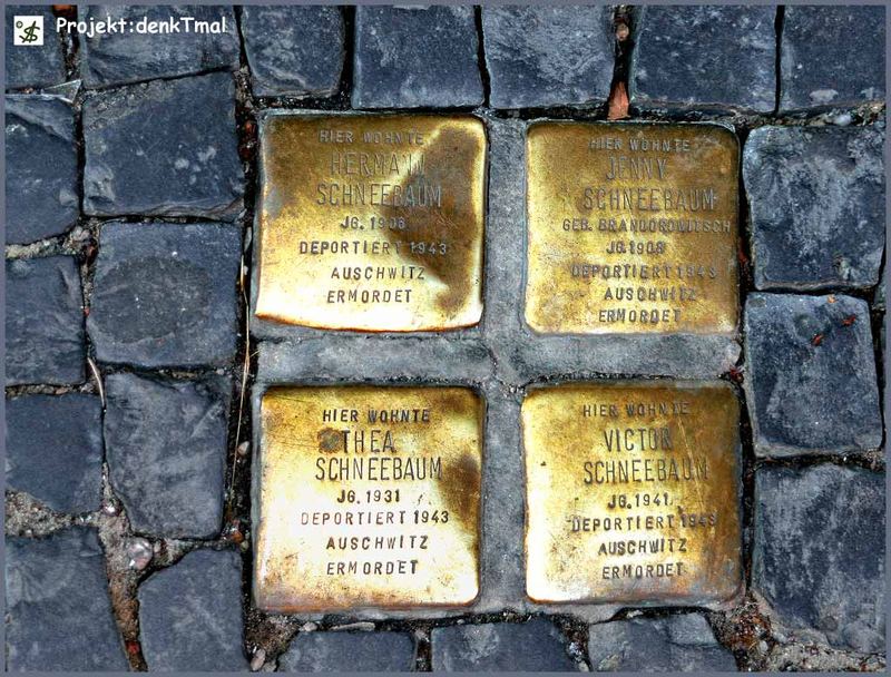 stolpersteine....