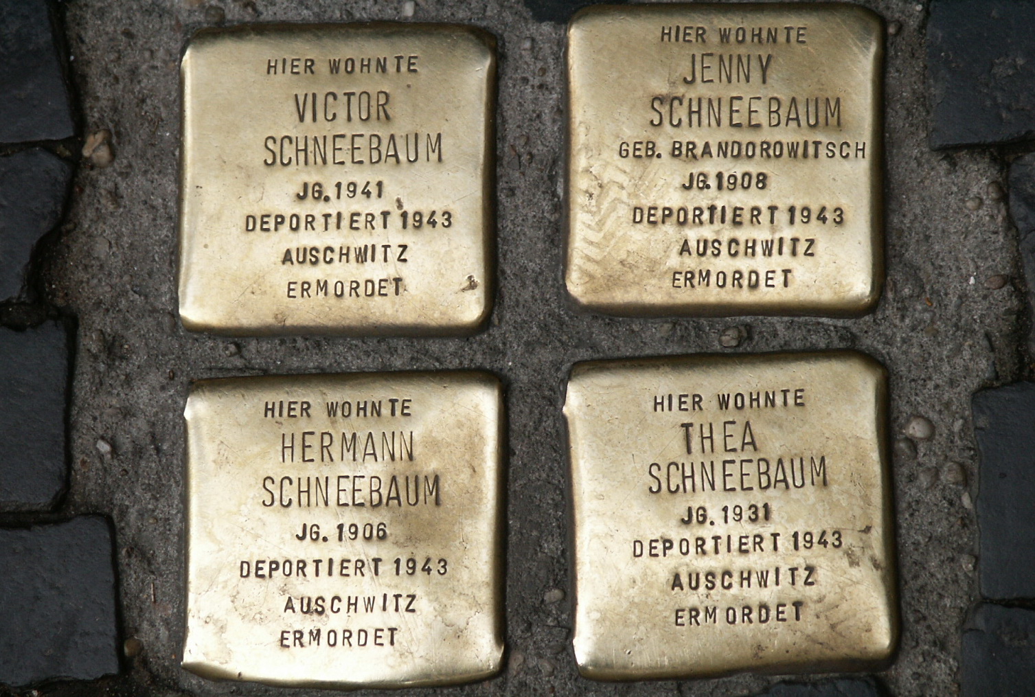 Stolpersteine in Berlin